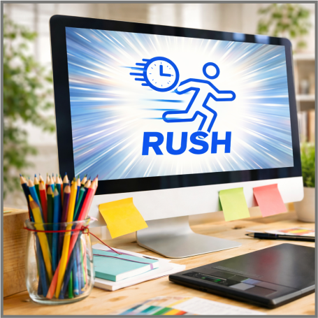 24 HOUR RUSH SERVICE