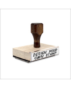 3/4" x 3" Hand Stamp